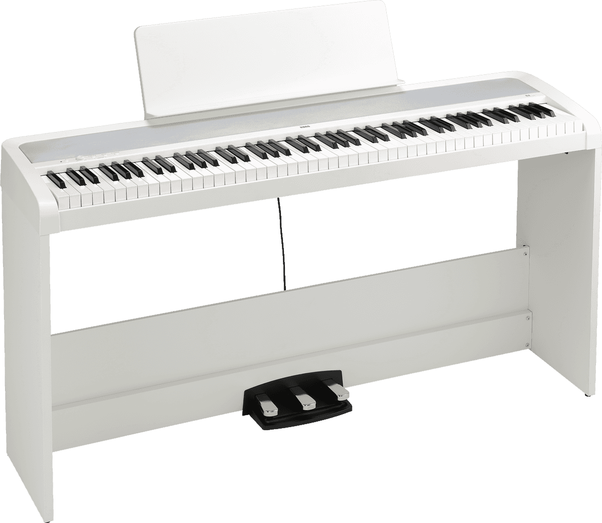 Claviers & Pianos - PIANOS NUMERIQUES - MEUBLE - Korg - KOP B2SP-WH - Royez Musik
