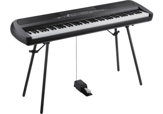 Claviers & Pianos - PIANOS NUMERIQUES - PORTABLE - Korg - KOP SP280-BK - Royez Musik
