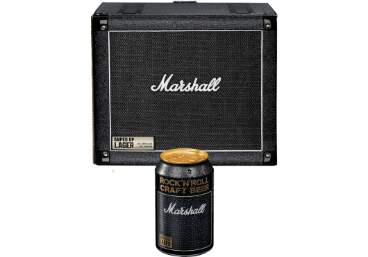 Merchandising - ROCK'N'ROLL CRAFT BEERS - Marshall - BMA AULAGER16X33CP-DA - Royez Musik