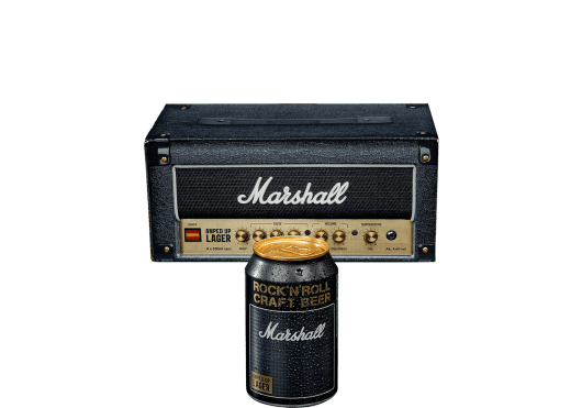 Merchandising - ROCK'N'ROLL CRAFT BEERS - Marshall - BMA AULAGER8X33CP-DA - Royez Musik