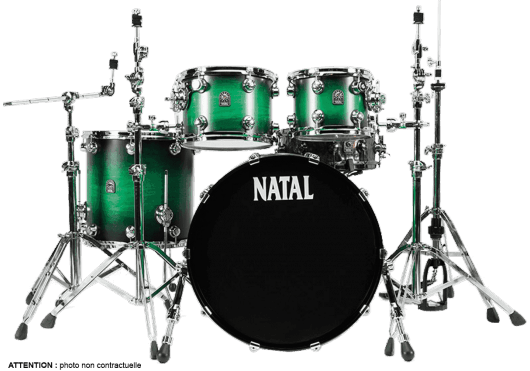 Batteries & Percussions - BATTERIES ACOUSTIQUES - Natal - PNA KTW-T20-GMN1 - Royez Musik