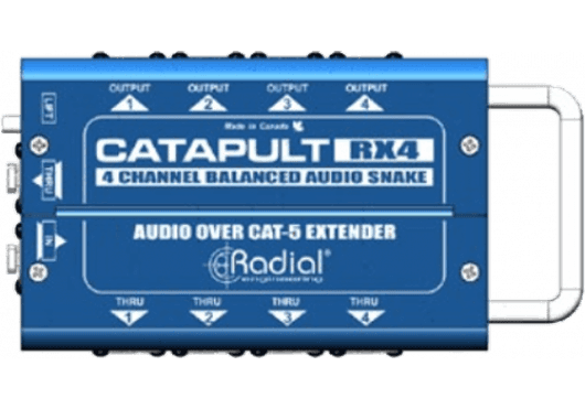 Audio - CÂBLES & CO - MULTIPAIRE - Radial - SRA CATAPULT-RX4 - Royez Musik