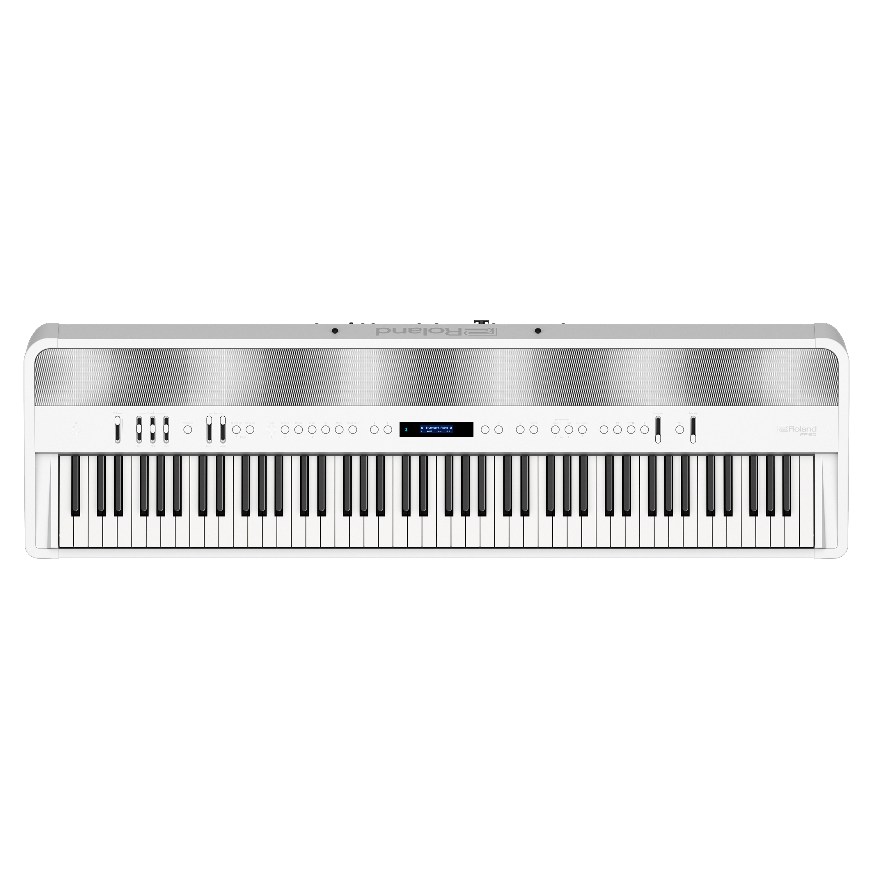 Claviers & Pianos - PIANOS NUMERIQUES - PORTABLE - ROLAND - FP-90X-WH - Royez Musik