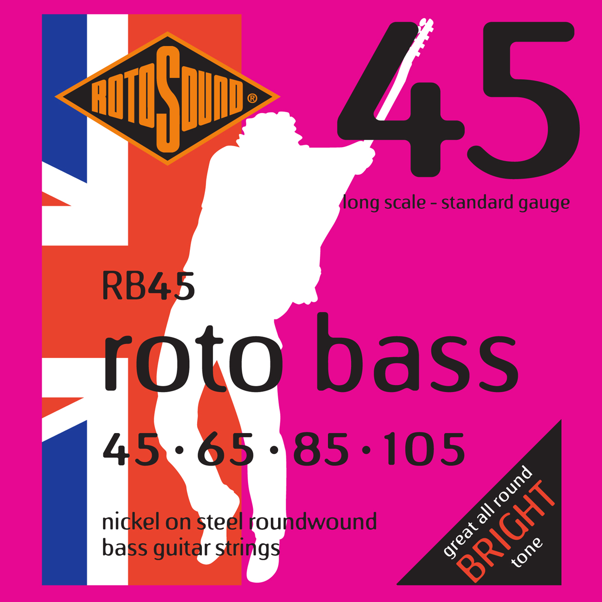 Cordes - CORDES GUITARES BASSES - 4 CORDES - ROTOSOUND - ROTRB45 - Royez Musik