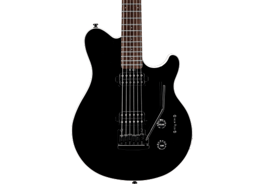 Guitares & co - GUITARES ELECTRIQUES - GUITARES SOLID BODY - STERLING BY MUSIC MAN - GSU AX3S-BK-R1 - Royez Musik