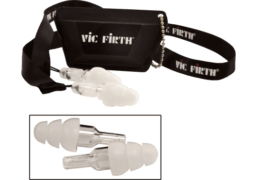 Batteries & Percussions - ACCESSOIRES - CASQUES / PROTECTIONS AUDITIVES - Vic Firth - PVF VICEARPLUGL - Royez Musik